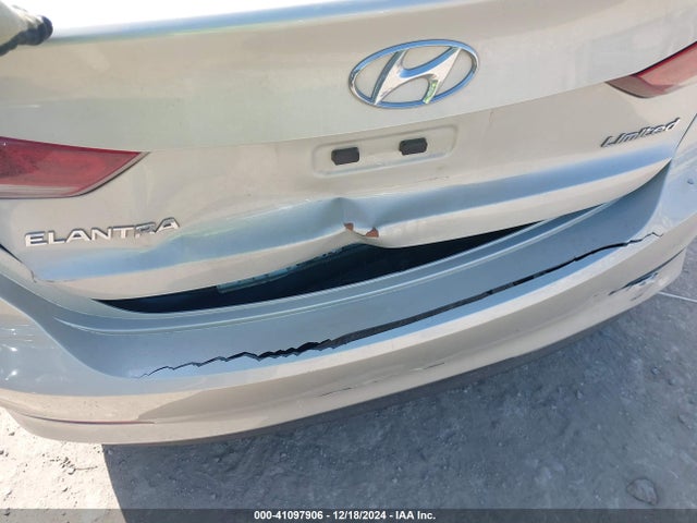 5NPD84LF7JH288184 Hyundai Elantra Limited