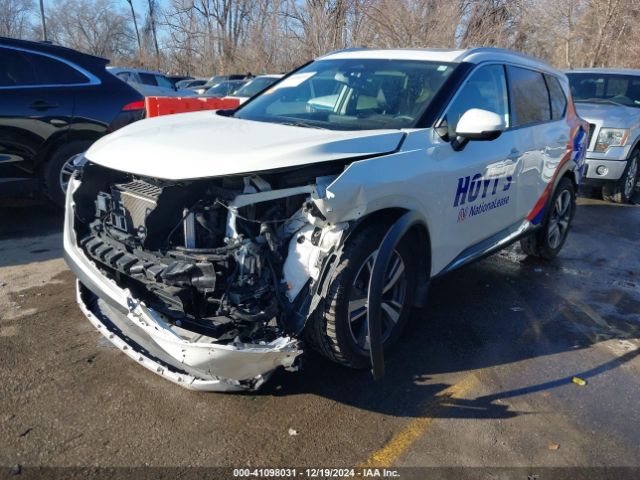 JN8BT3DC7PW105734 Nissan Rogue Platinum Fwd