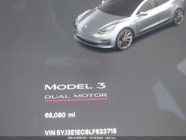 5YJ3E1EC8LF623718 Tesla Model 3 Performance Dual Motor All-wheel Drive