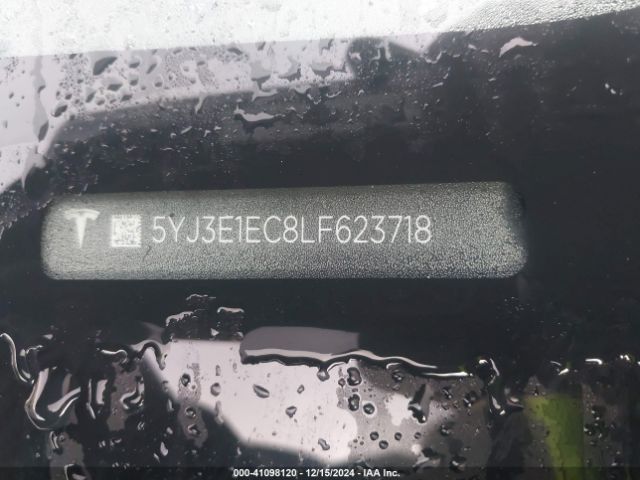5YJ3E1EC8LF623718 Tesla Model 3 Performance Dual Motor All-wheel Drive