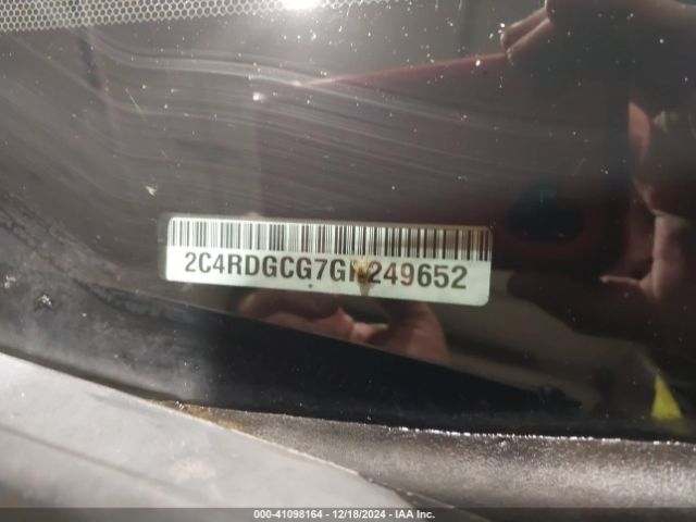 2016 DODGE GRAND CARAVAN 2C4RDGCG7GR249652 Photo 8