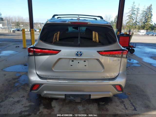 5TDEBRCHXPS128209 Toyota Highlander Hybrid Platinum