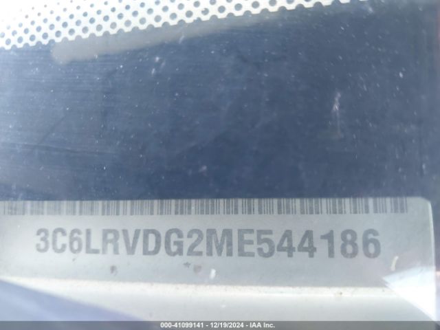 3C6LRVDG2ME544186 RAM Promaster 2500 High Roof 159 Wb