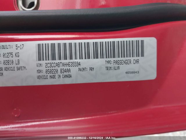 2017 CHRYSLER 300 2C3CCABTXHH635594 Photo 8