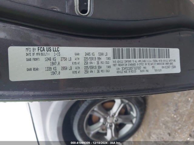 3C4PDCGB5FT637697 Dodge Journey Crossroad