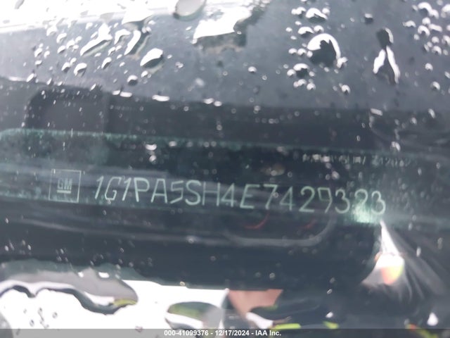 Chevrolet Cruze Ls Auto 2014 1G1PA5SH4E7429323 Image 9