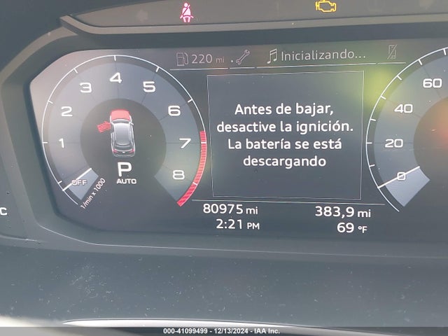WA1AECF37K1076492 Audi 2019
