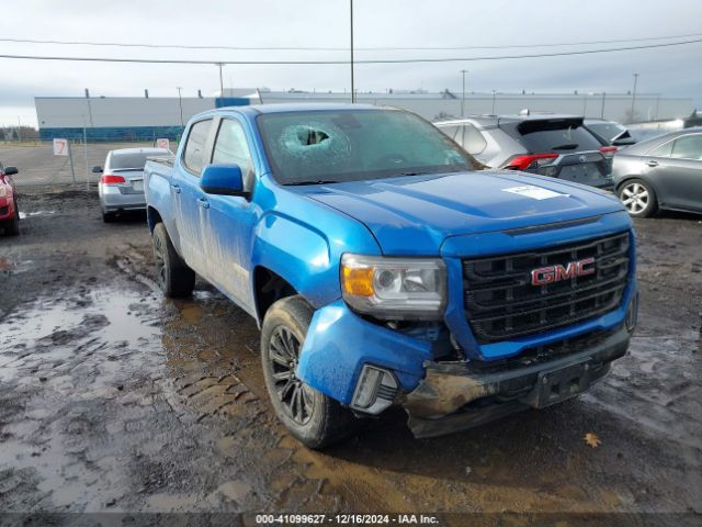 1GTG6CEN1M1245554 GMC Canyon 4wd  Short Box Elevation
