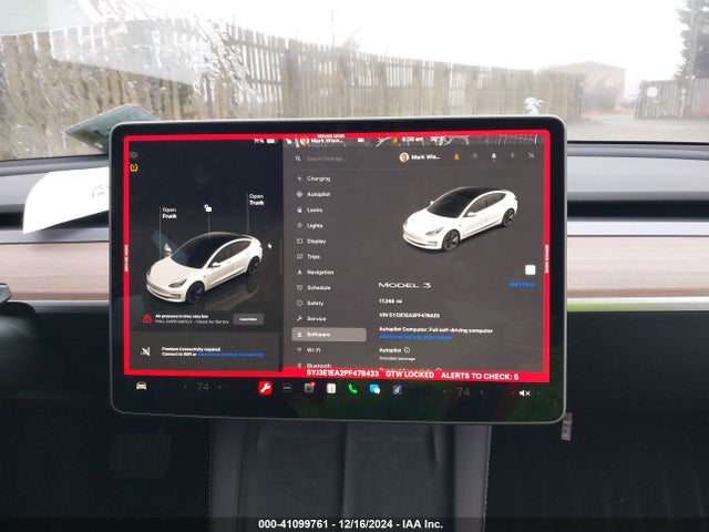 2023 TESLA MODEL 3 5YJ3E1EA2PF478423 Photo 6