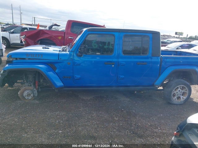 1C6HJTAG6PL567701 Jeep Gladiator Willys 4x4