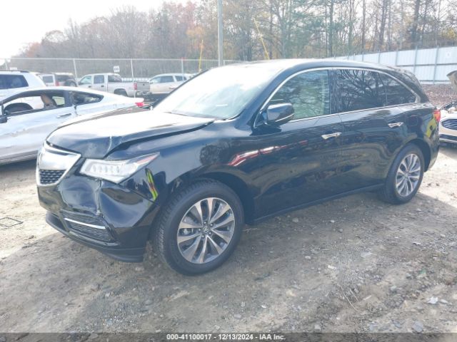2016 ACURA MDX 5FRYD3H4XGB008150 Photo 1