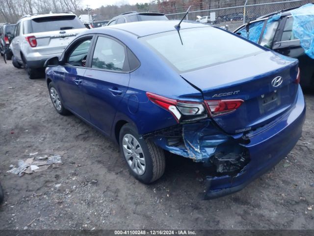 2021 HYUNDAI ACCENT 3KPC24A69ME144760 Photo 2
