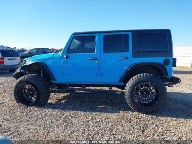 1C4BJWDG8HL574971 Jeep Wrangler Unlimited Sport 4x4