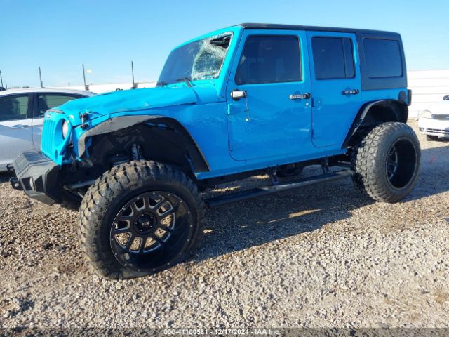 1C4BJWDG8HL574971 Jeep Wrangler Unlimited Sport 4x4