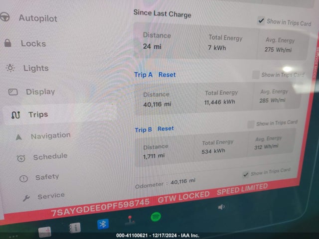 2023 TESLA MODEL Y 7SAYGDEE0PF598745 Photo 6