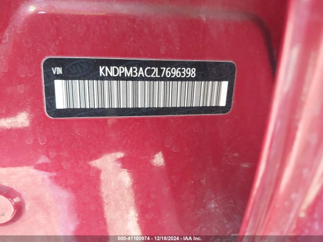 KIA Sportage Lx 2020 KNDPM3AC2L7696398 Image 9