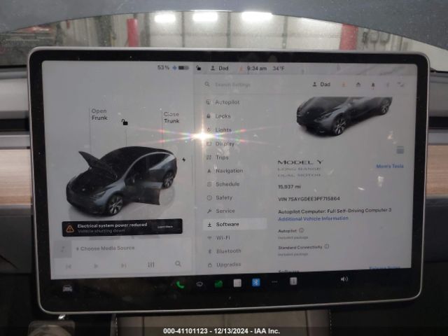 7SAYGDEE3PF715864 Tesla Model Y Awd/long Range Dual Motor All-wheel Drive