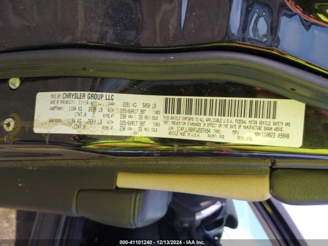 1C4PJLABXFW597094 Jeep Cherokee Sport