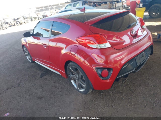 Hyundai Veloster Turbo W/black 2014 KMHTC6AE7EU192952 Image 3