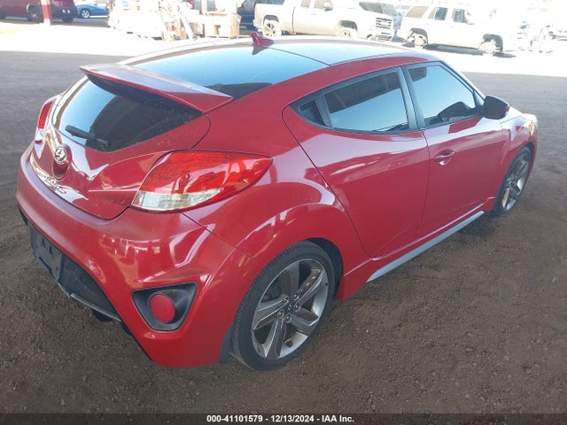 Hyundai Veloster Turbo W/black 2014 KMHTC6AE7EU192952 Image 4