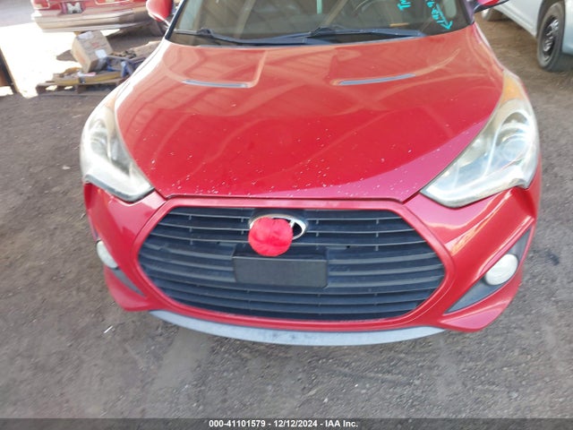 Hyundai Veloster Turbo W/black 2014 KMHTC6AE7EU192952 Image 6
