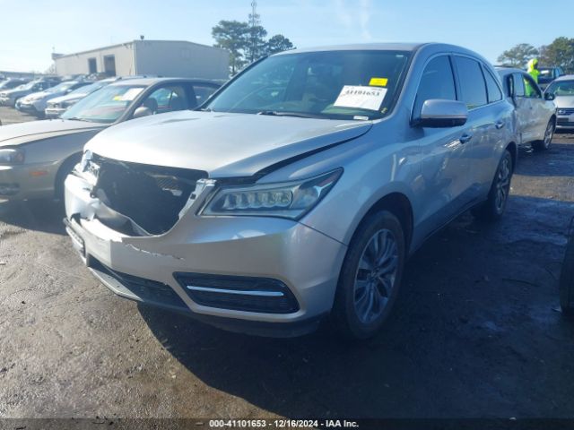 5FRYD3H44FB004867 Acura Mdx Technology Package