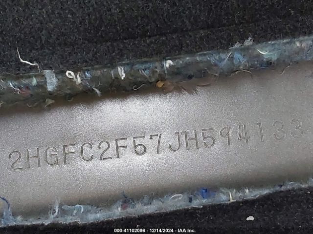 2HGFC2F57JH594133 Honda Civic Lx