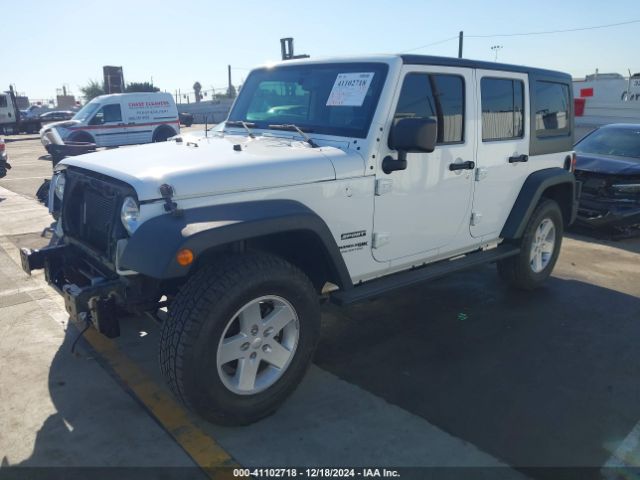1C4HJWDG7JL925997 Jeep Wrangler Jk Unlimited Sport S 4x4
