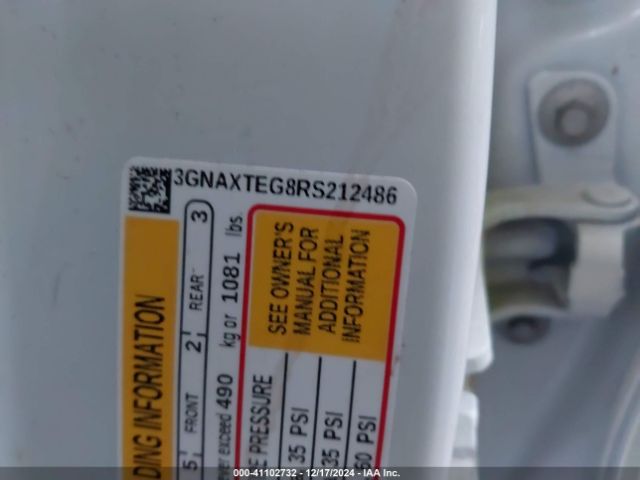 3GNAXTEG8RS212486 Chevrolet Equinox Awd 2fl