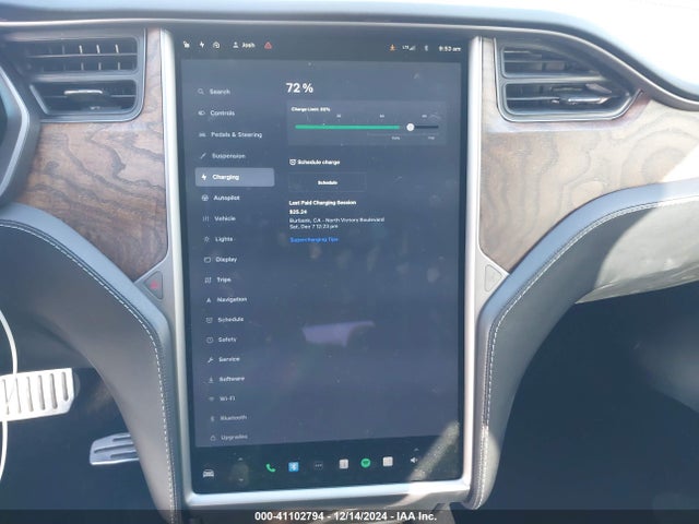 Tesla Model S 100d/75d/p100d 2018 5YJSA1E45JF287748 Image 17