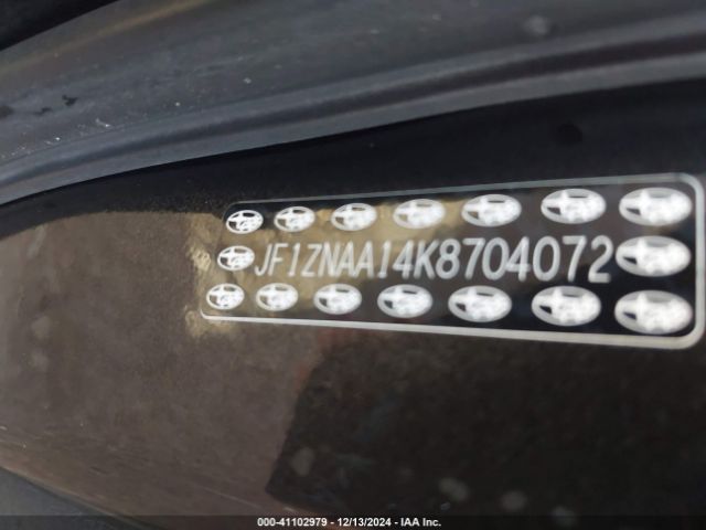JF1ZNAA14K8704072 Toyota 86