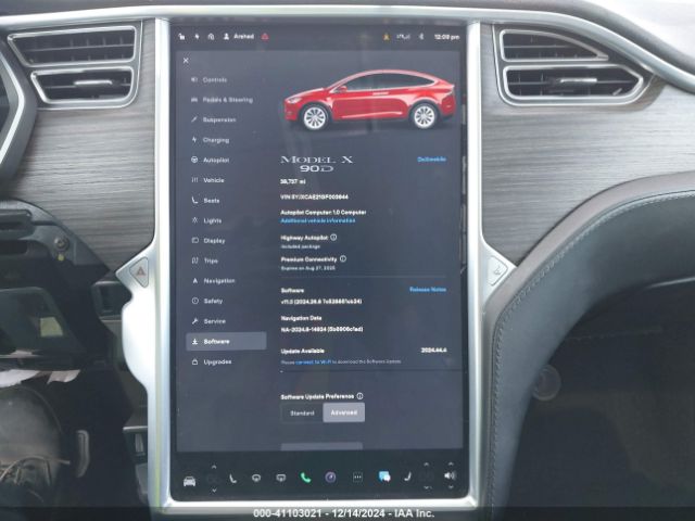 5YJXCAE21GF003944 Tesla MODEL X