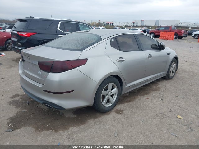 KIA Optima Lx 2015 5XXGM4A75FG478671 Image 4