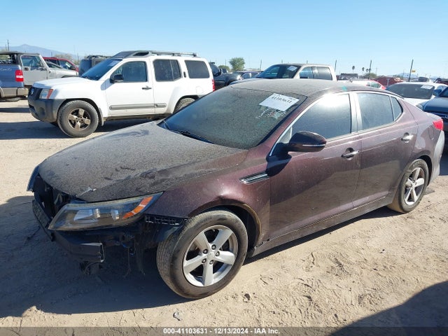 KIA Optima Lx 2014 5XXGM4A71EG261522 Image 2