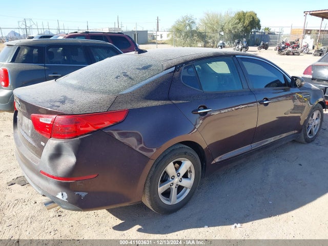 KIA Optima Lx 2014 5XXGM4A71EG261522 Image 4