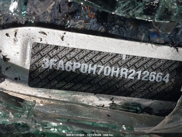 3FA6P0H70HR212664 Ford FUSION SE
