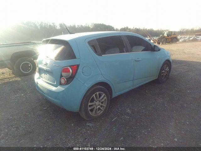 Chevrolet Sonic Lt Auto 2014 1G1JC6SHXE4174796 Image 4
