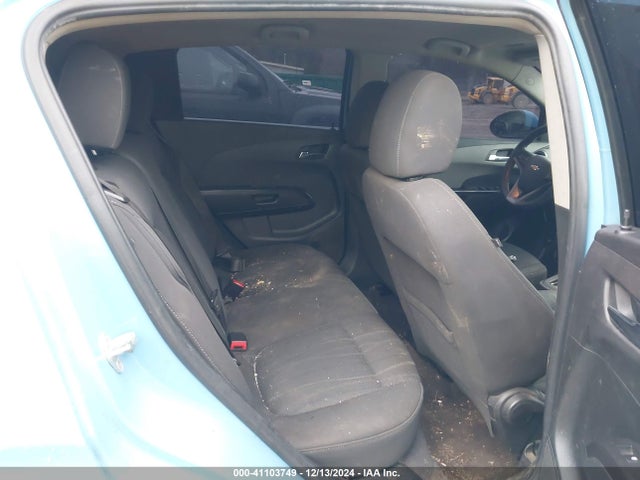 Chevrolet Sonic Lt Auto 2014 1G1JC6SHXE4174796 Image 8