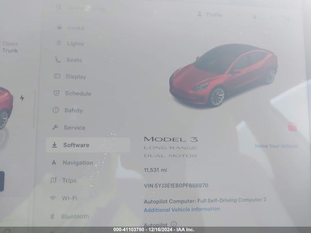 2023 TESLA MODEL 3 5YJ3E1EB0PF656970 Photo 6