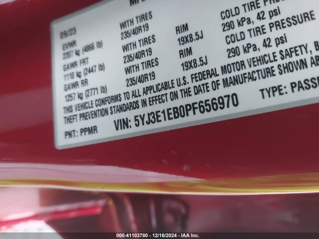 2023 TESLA MODEL 3 5YJ3E1EB0PF656970 Photo 8