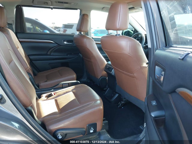 Toyota Highlander Limited Platinum 2018 5TDDZRFH7JS901163 Image 8