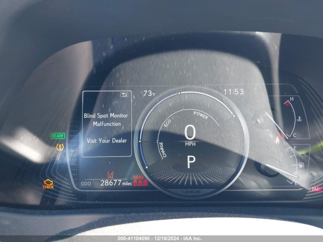 Lexus UX 250H 2020 JTHP9JBH2L2021808 Image 16