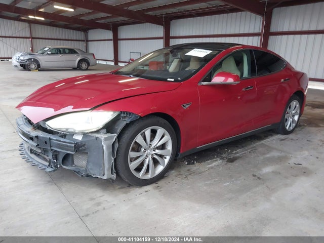 2014 TESLA MODEL S 5YJSA1H13EFP56245 Photo 1