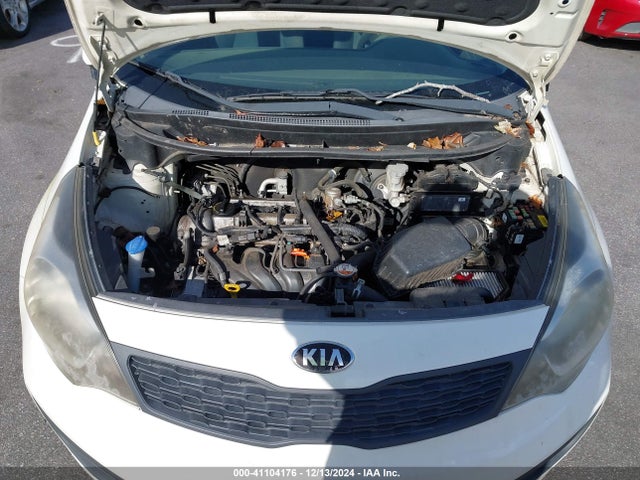 KIA RIO LX 2014 KNADM4A3XE6414572 Image 10