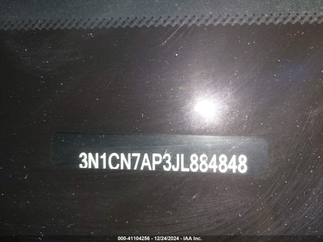 3N1CN7AP3JL884848 Nissan Versa 1.6 Sv