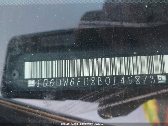 2011 CADILLAC STS 1G6DW6ED8B0145873 Photo 8