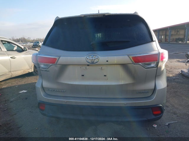 5TDYKRFHXES017777 Toyota Highlander Limited V6
