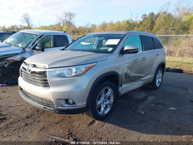 5TDYKRFHXES017777 Toyota Highlander Limited V6