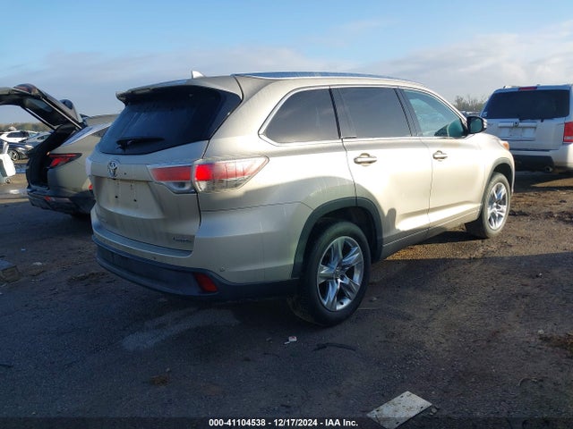 5TDYKRFHXES017777 Toyota Highlander Limited V6