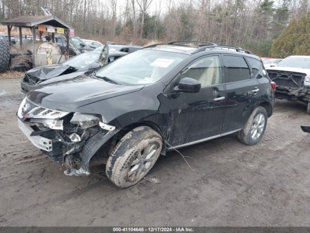 JN8AZ1MW5EW525515 Nissan MURANO SL